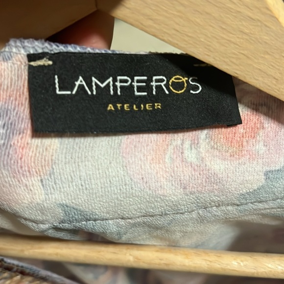 Lamperos Atelier Floral Kimono with Gold Details - Picture 2 of 4